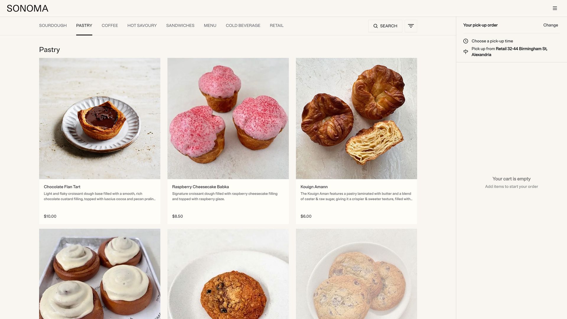 Sonoma Bakery